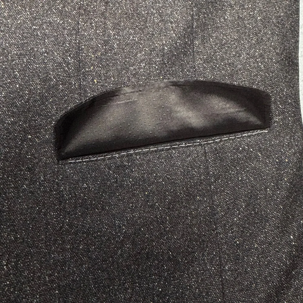 Hickey Freeman Tweed Blazer 48R Wool Silk Cashmere‎ Brown Sport Coat USA Made